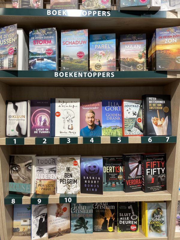 Boeken top 60 bij de Buren in Dommelen